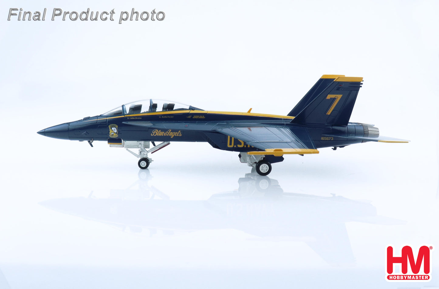 1/72 F/A-18F Blue Angels #7 US Navy 2021 Season 75th Anniversary