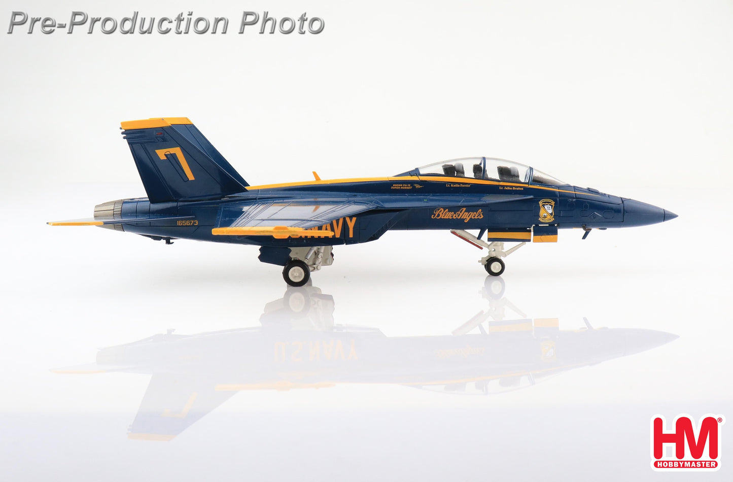 1/72 F/A-18F Blue Angels #7 US Navy 2021 Season 75th Anniversary