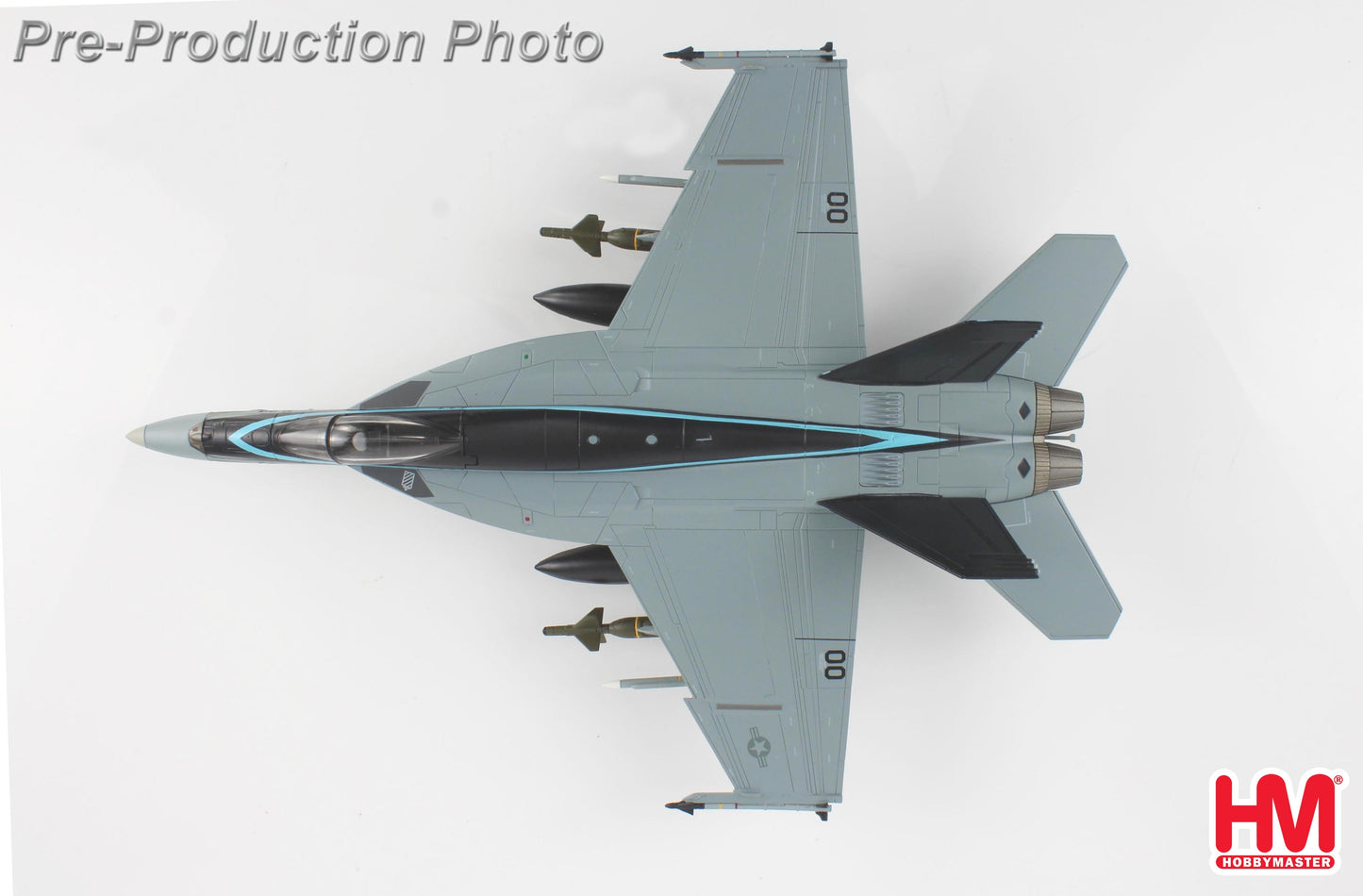 1/72 F/A-18E Super Hornet "Top Gun" 165536 US Navy. Nas Fallon 2020 (with Extra 2 X GBU-24)