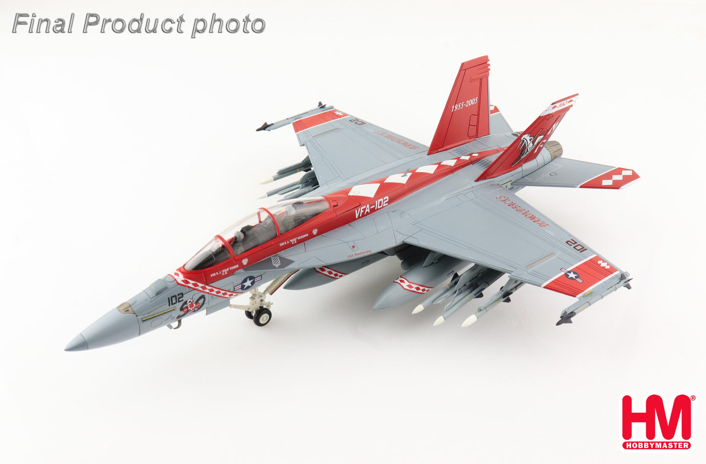 1/72 F/A-18F Super Hornet VF-102 US Navy Atsugi Air Base 2005