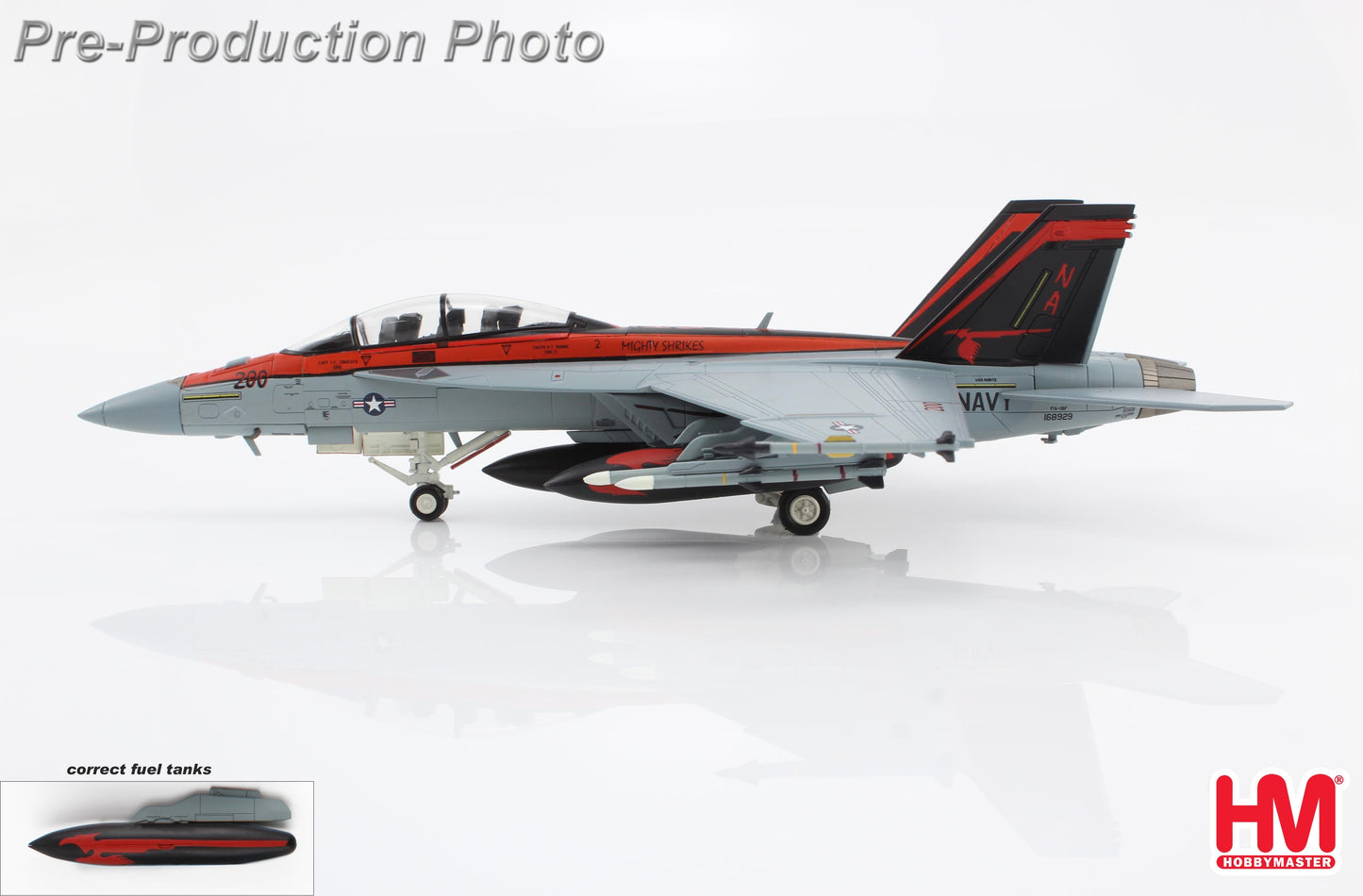 1/72 F/A-18F Super Hornet 168929 VFA-94 'Mighty Strikes' USS Nimitz 2021