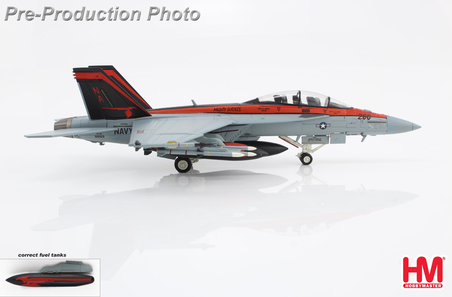 1/72 F/A-18F Super Hornet 168929 VFA-94 'Mighty Strikes' USS Nimitz 2021