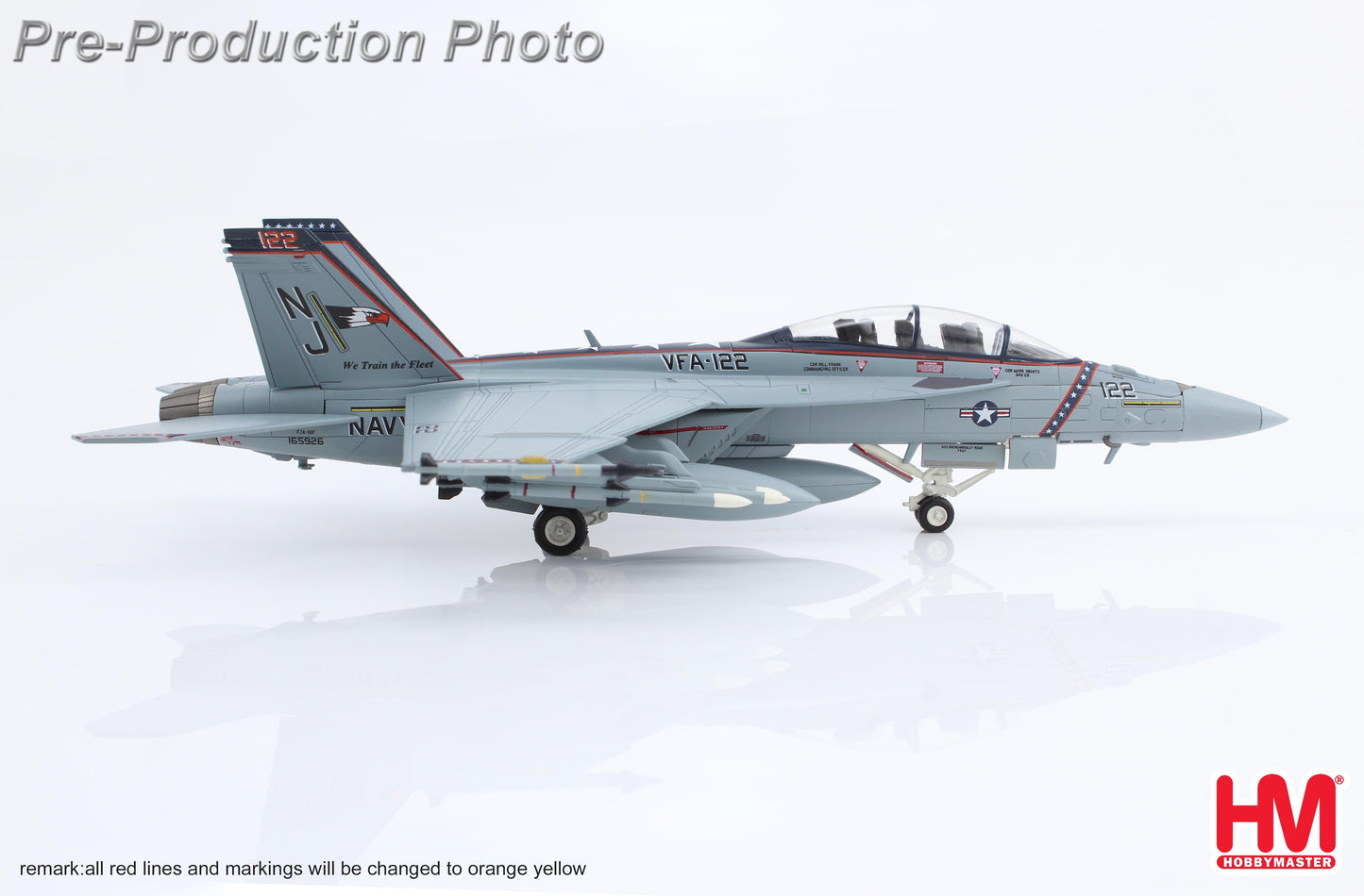 1/72 F/A-18F Super Hornet 165926 VFA-122 'Flying Eagles' US Navy 2022