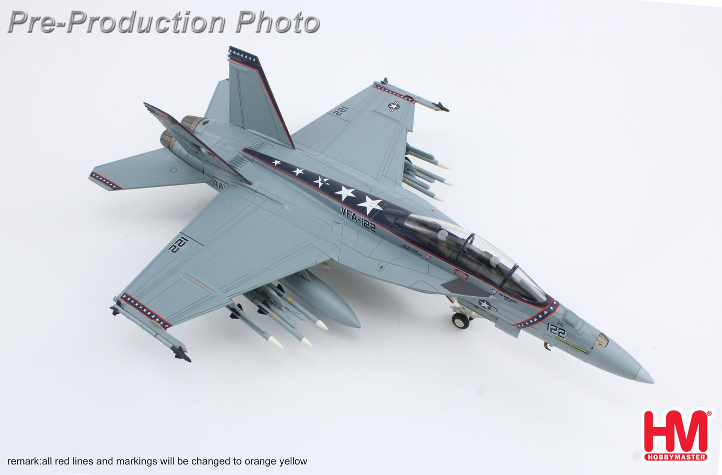 1/72 F/A-18F Super Hornet 165926 VFA-122 'Flying Eagles' US Navy 2022