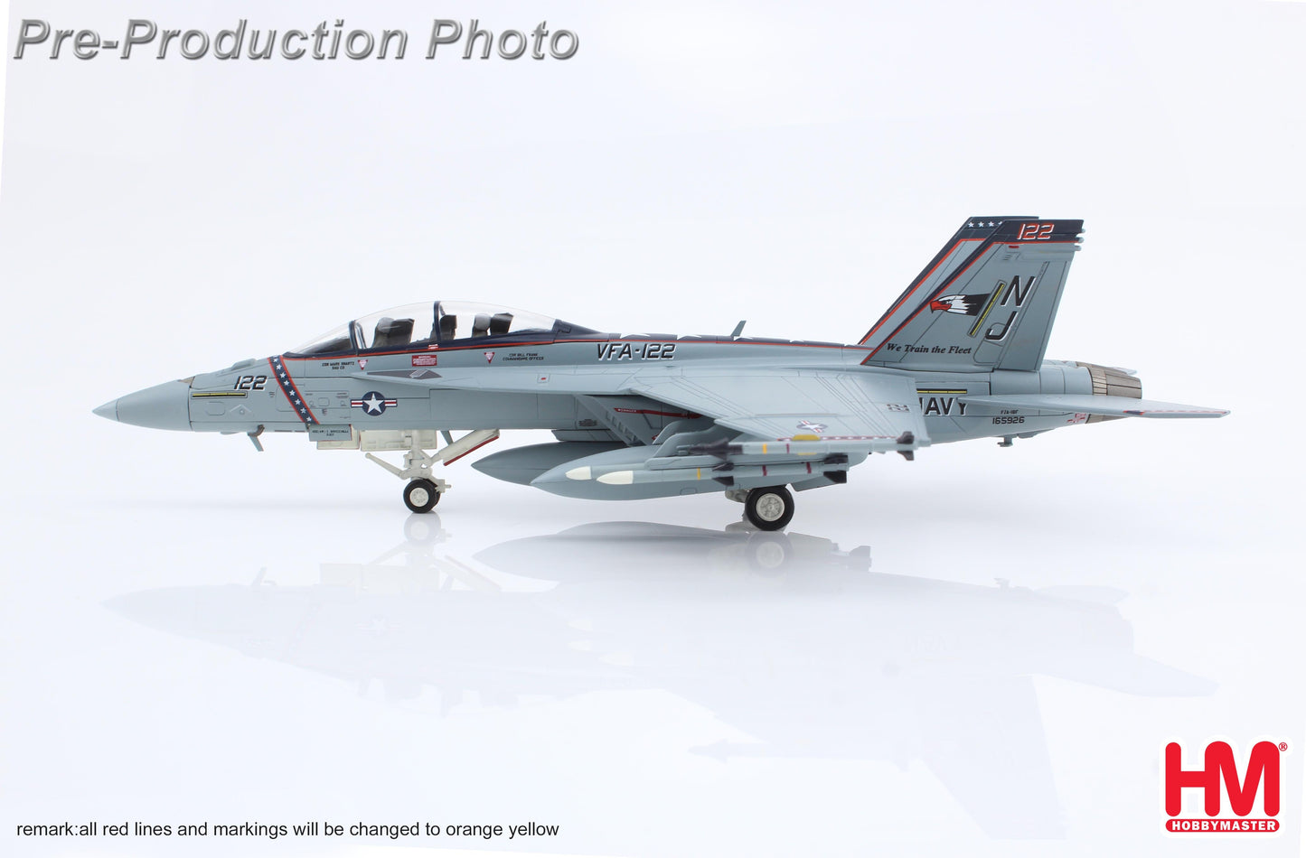 1/72 F/A-18F Super Hornet 165926 VFA-122 'Flying Eagles' US Navy 2022