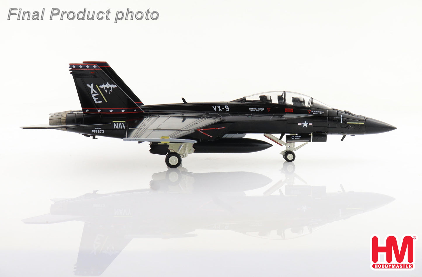 1/72 F/A-18F 'Vandy I' 166673 VX-9 US Navy March 2023 (Unarmed Version)