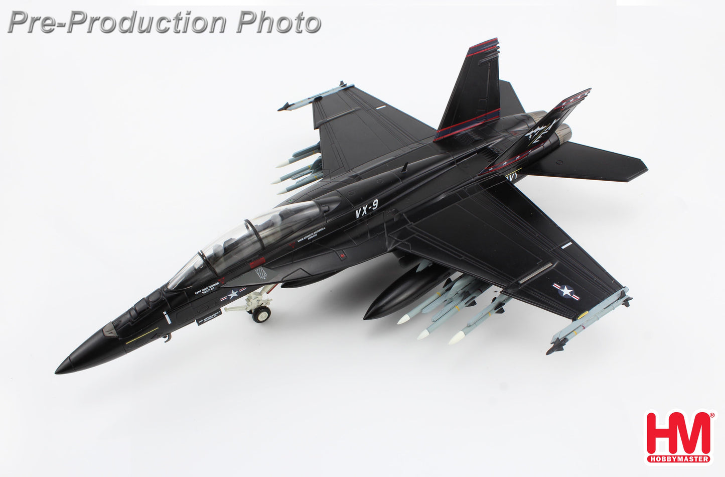 1/72 F/A-18F 'Vandy I' 166673 VX-9 US Navy March 2023 (with Full Weapon Load)