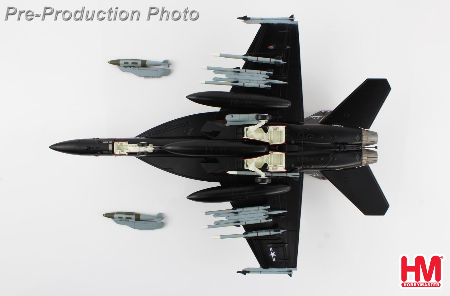 1/72 F/A-18F 'Vandy I' 166673 VX-9 US Navy March 2023 (with Full Weapon Load)