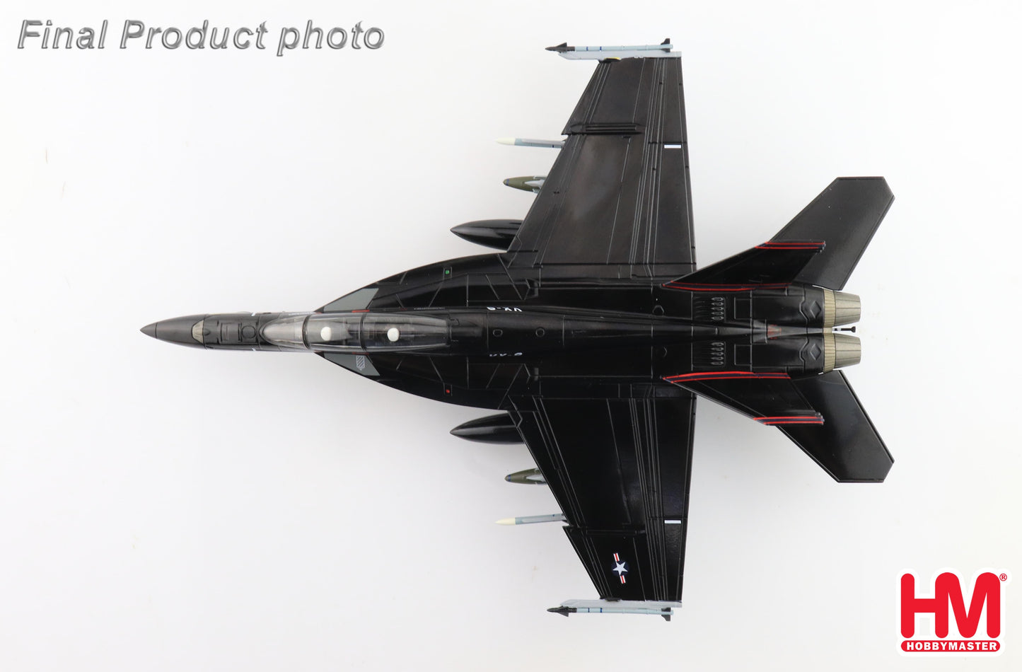 1/72 F/A-18F 'Vandy I' 166673 VX-9 US Navy March 2023 (with Full Weapon Load)