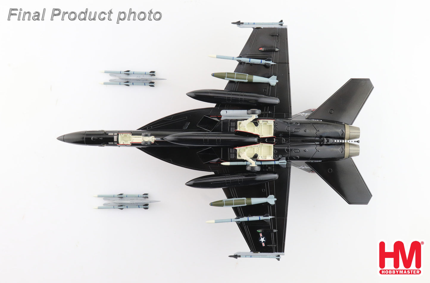 1/72 F/A-18F 'Vandy I' 166673 VX-9 US Navy March 2023 (with Full Weapon Load)