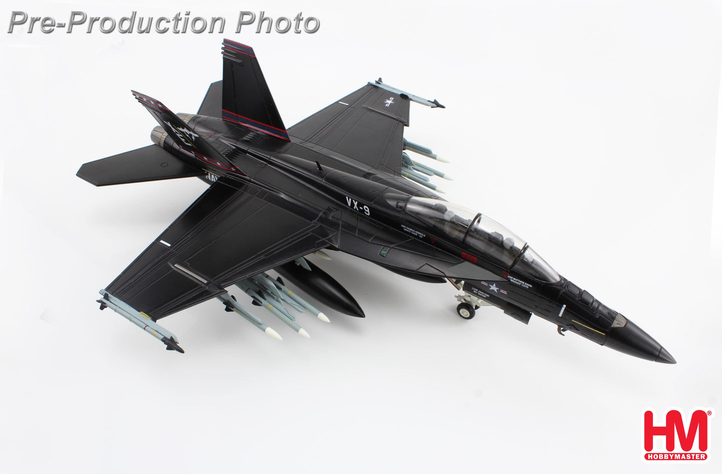 1/72 F/A-18F 'Vandy I' 166673 VX-9 US Navy March 2023 (with Full Weapon Load)