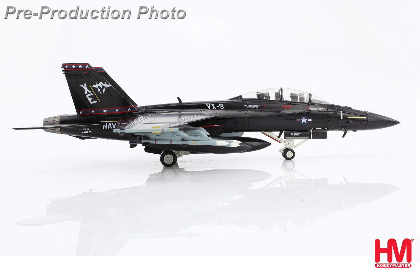 1/72 F/A-18F 'Vandy I' 166673 VX-9 US Navy March 2023 (with Full Weapon Load)