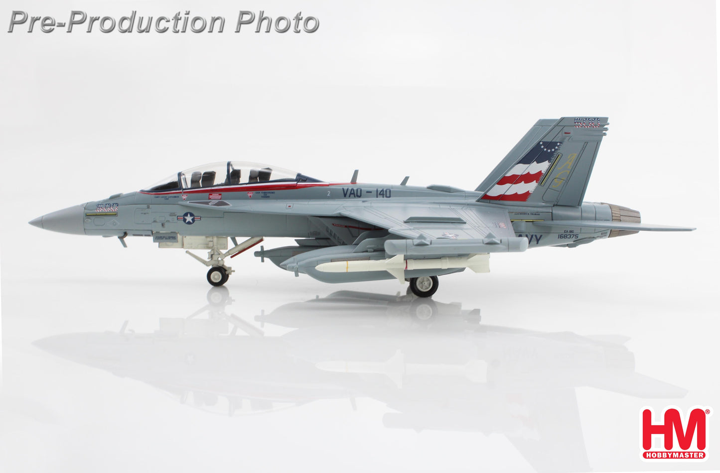 1/72 EA-18G Growler "Patriots" 168375 VAQ-140 USS Harry S. Truman 2015