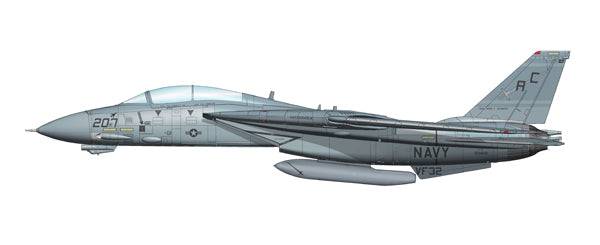 1/72 F-14A VF-32 Gulf of Sidra  - Mig Kil