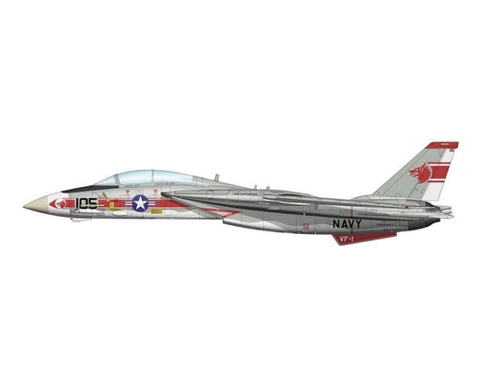 1/72 F-14A Tomcat Wolfpack NK105 '74