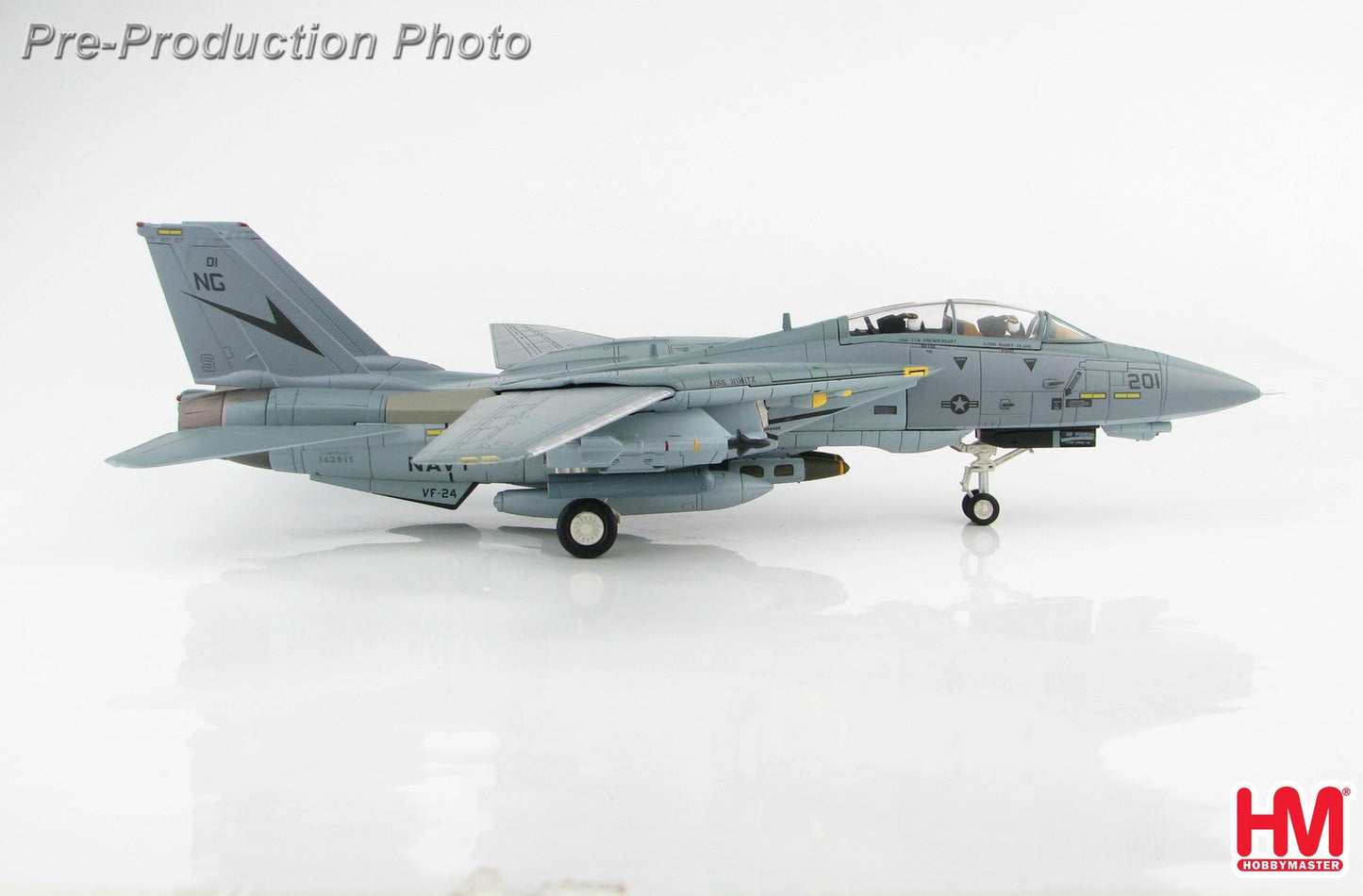 1/72 Grumman F-14B Tomcat USS Nimitz 1989 162911 VF-24  - Fighting Renegades -