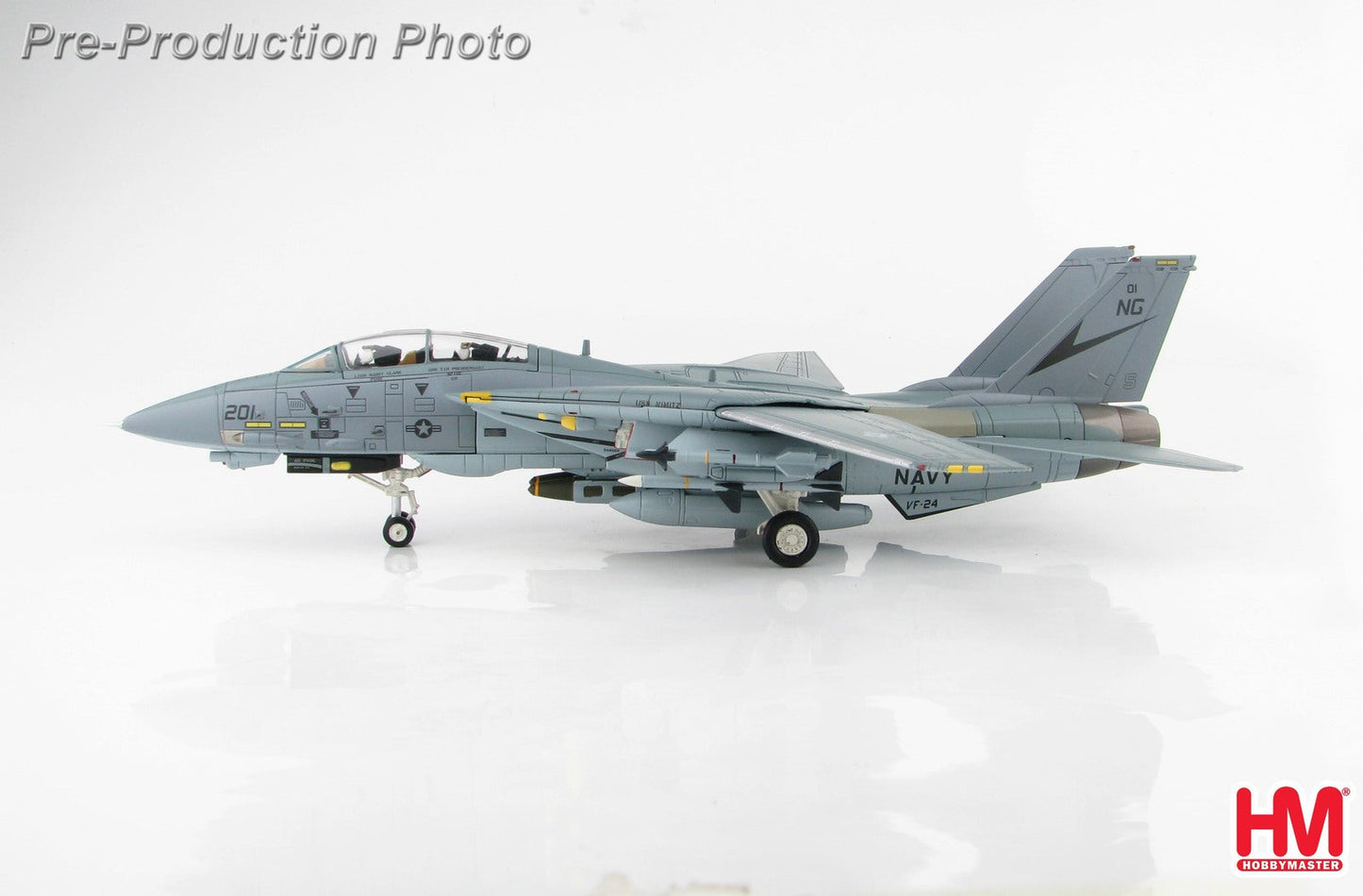 1/72 Grumman F-14B Tomcat USS Nimitz 1989 162911 VF-24  - Fighting Renegades -