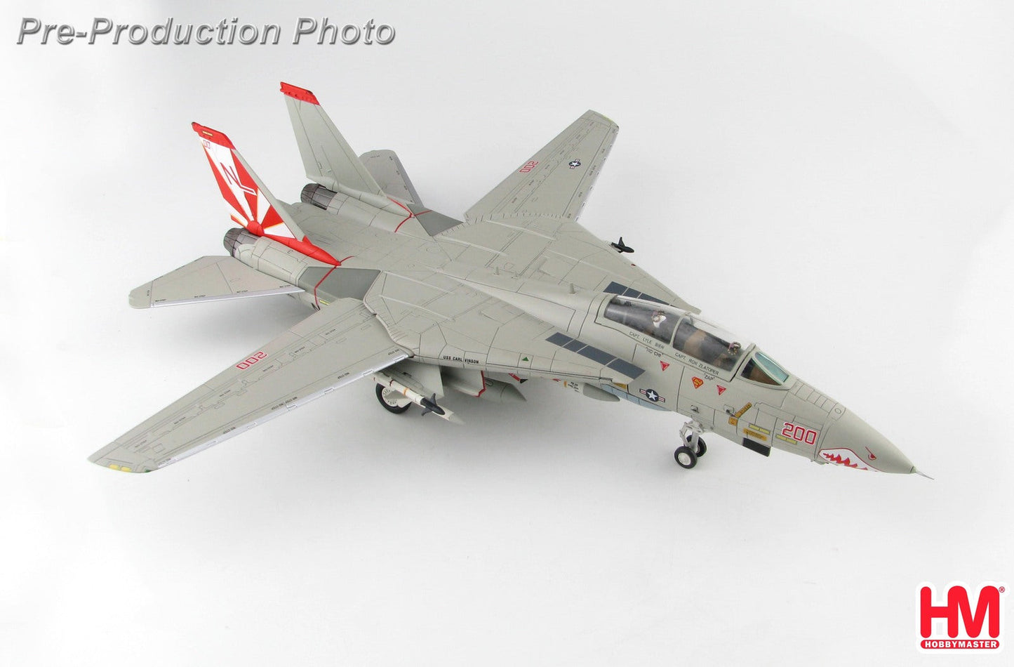 1/72 Grumman F-14A Tomcat  - Super CAG -  160660 VF-111  - Sundowners -  USS Carl Vinson 1986