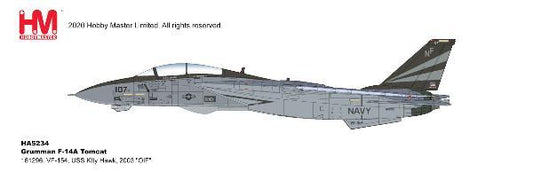 1/72 Grumman F-14A Tomcat 161296 VF-154 USS Ktty Hawk 2003  - OIF -