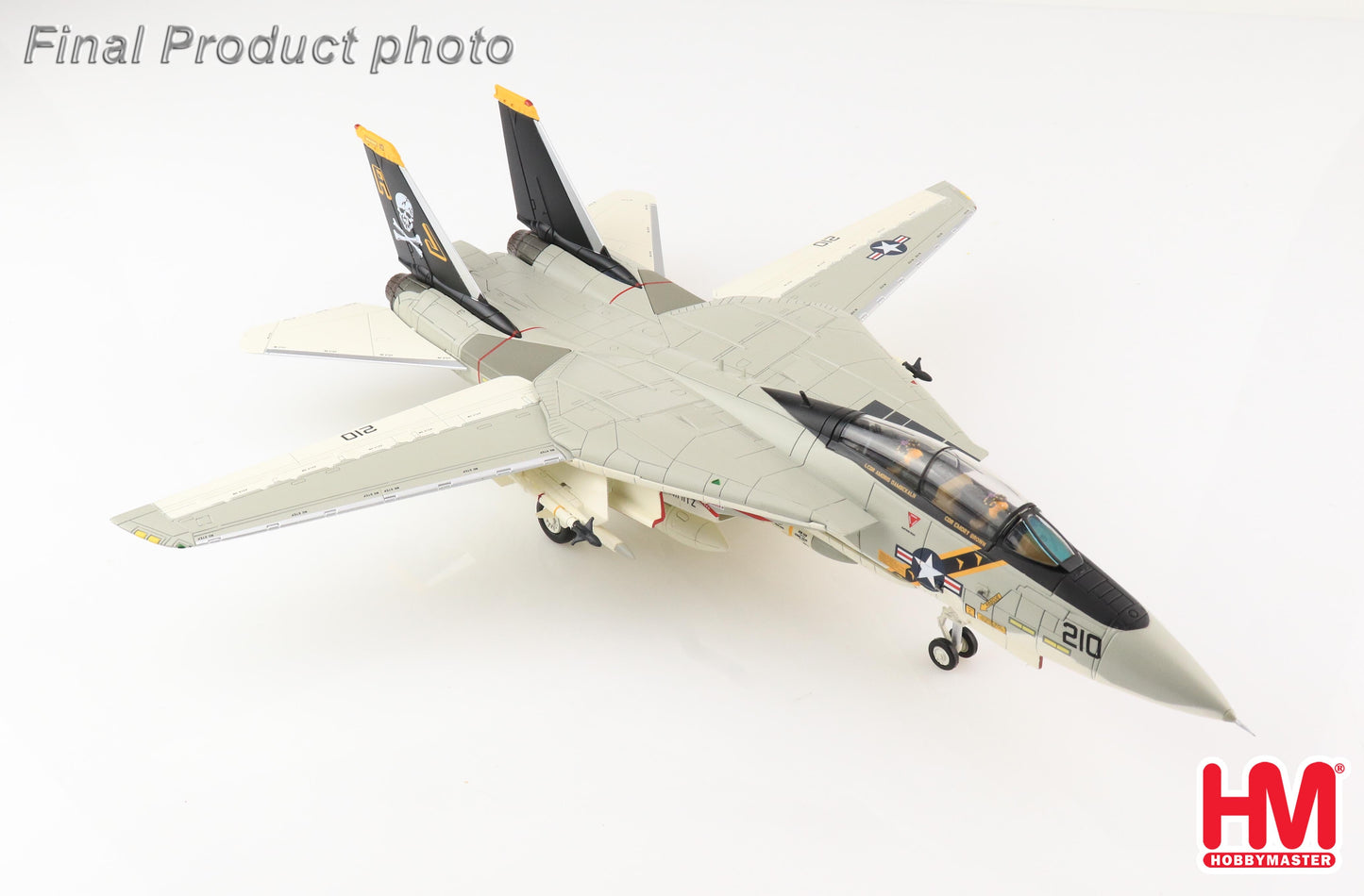 1/72 Grumman F-14A Tomcat 160391/AJ210 VF-84  - Jolly Rogers -  USS Nimitz July 1978