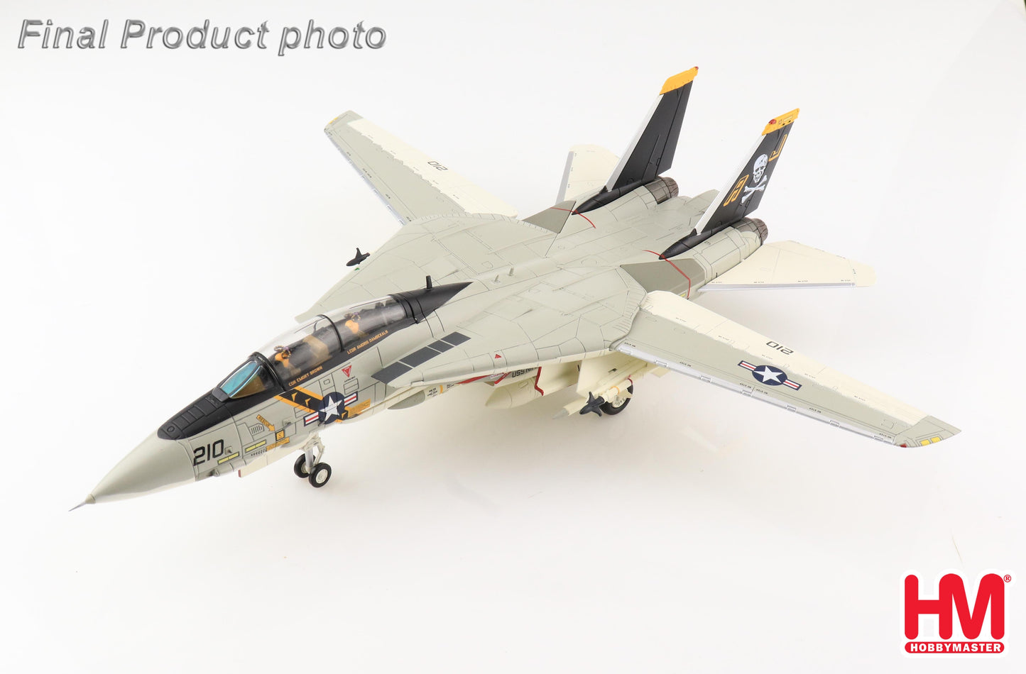 1/72 Grumman F-14A Tomcat 160391/AJ210 VF-84  - Jolly Rogers -  USS Nimitz July 1978