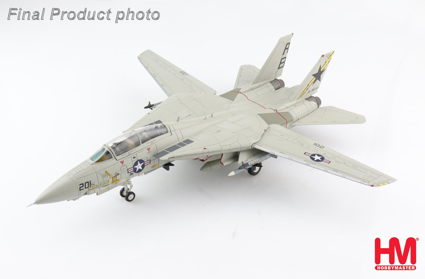 1/72 F-14A Tomcat Cdr Snodrass 162705 VF33 USS America 1990