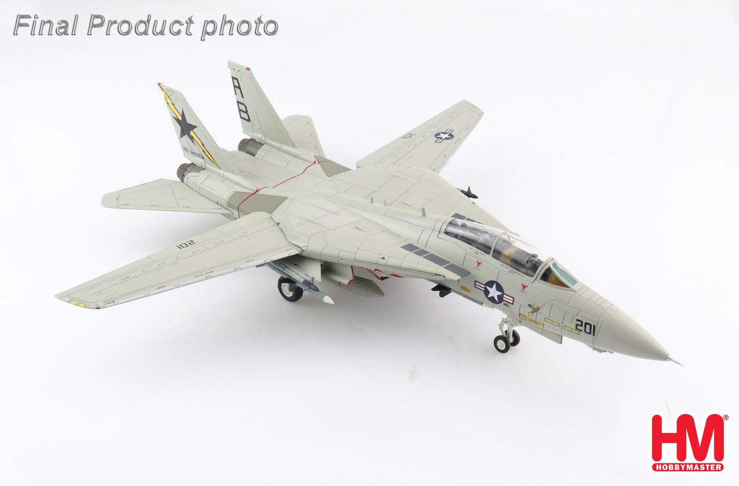 1/72 F-14A Tomcat Cdr Snodrass 162705 VF33 USS America 1990