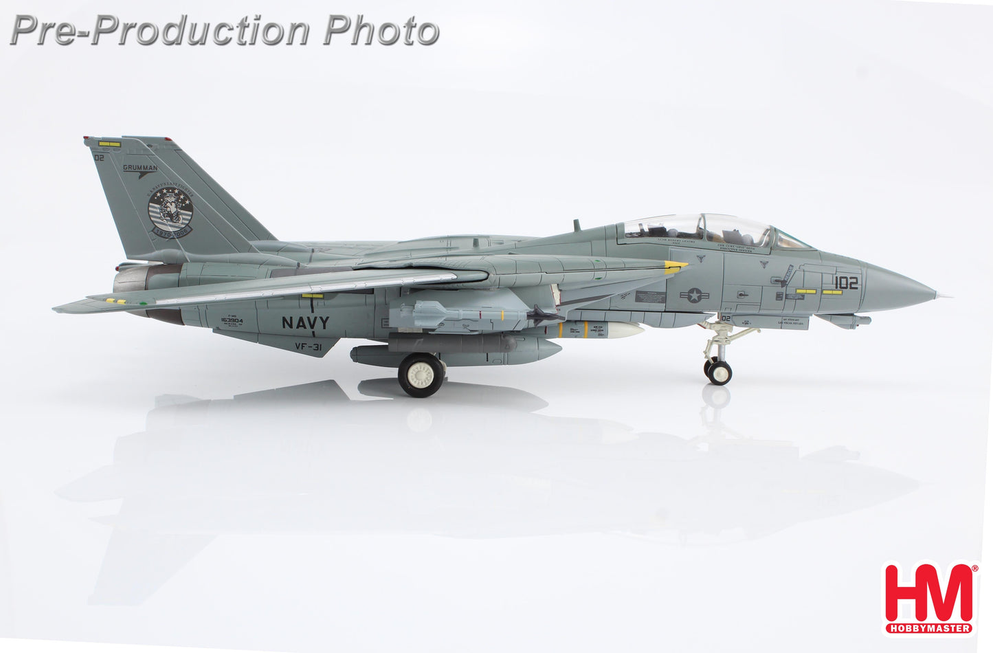 1/72 Grumman F-14D "Tomcat Sunset" Buno 163904 VF-31 Sept 2006