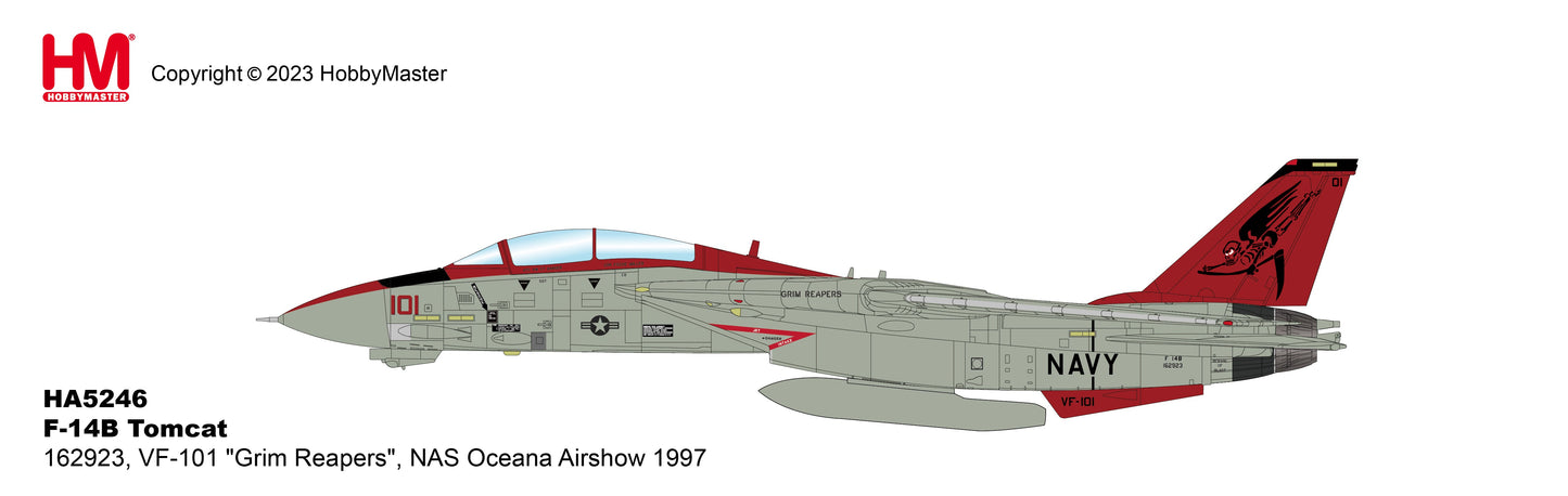 1/72 F-14B Tomcat 162923 VF-101 'Grim Reapers' NAS Oceana Airshow 1997