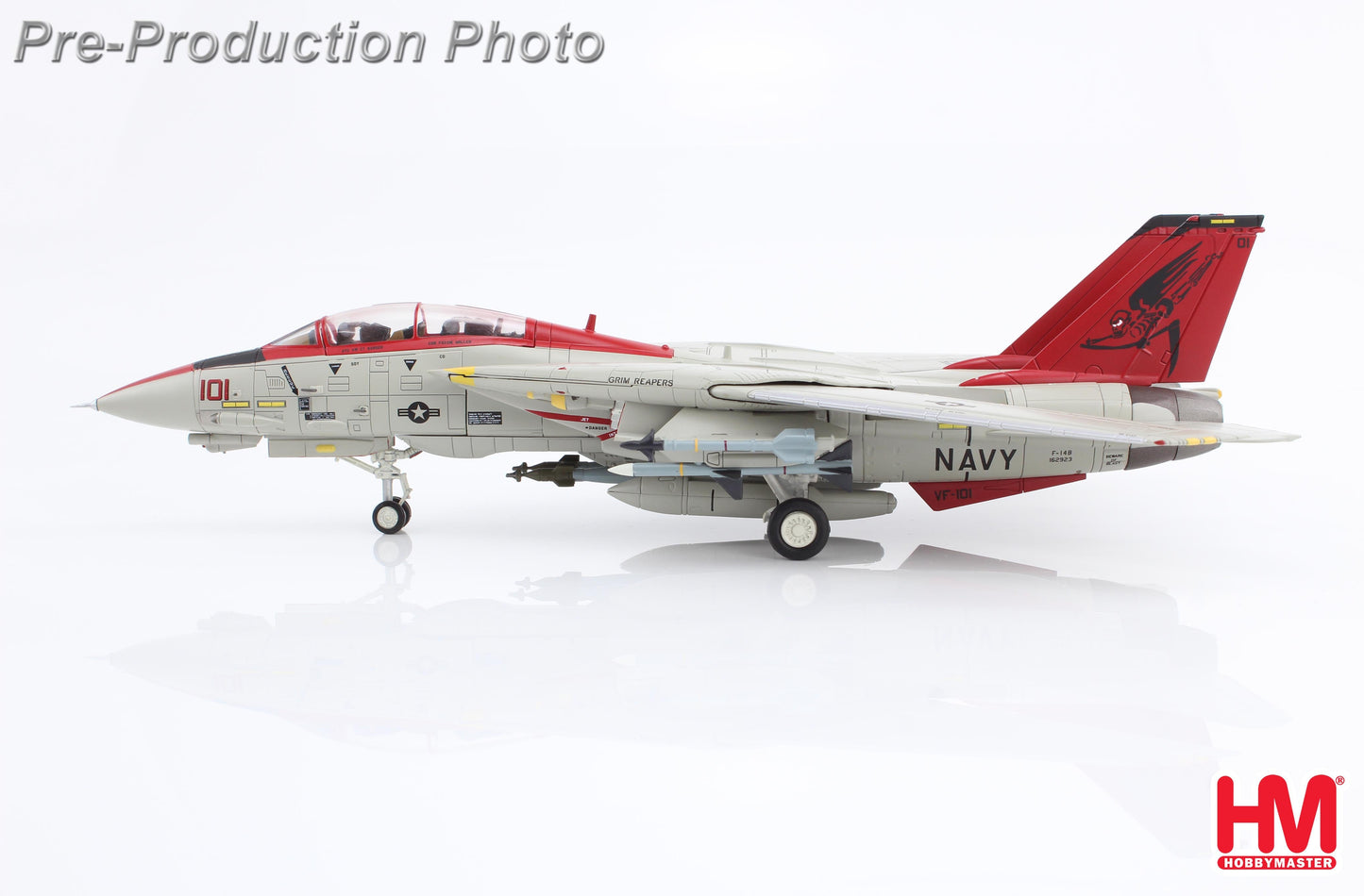 1/72 F-14B Tomcat 162923 VF-101 'Grim Reapers' NAS Oceana Airshow 1997