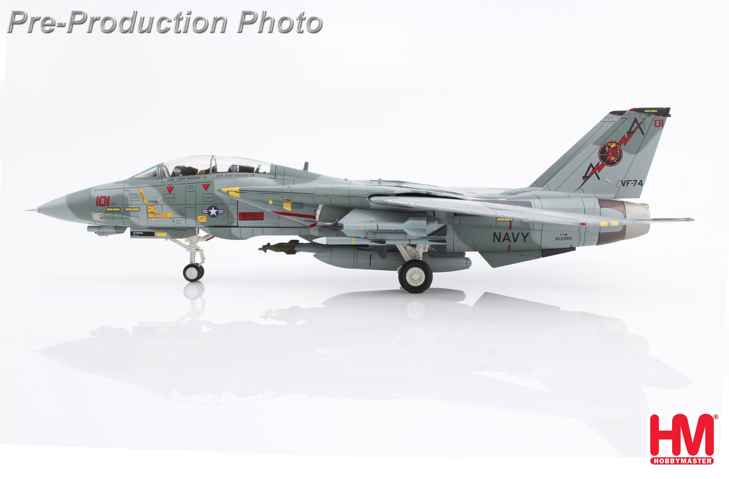 1/72 F-14B 'VF-74 Adversary Tomcat' 162919 VF-74 'Be-Devilers' 1994