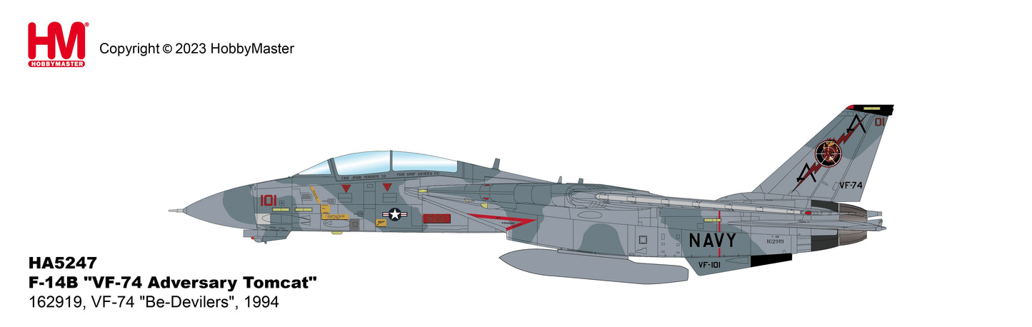 1/72 F-14B 'VF-74 Adversary Tomcat' 162919 VF-74 'Be-Devilers' 1994