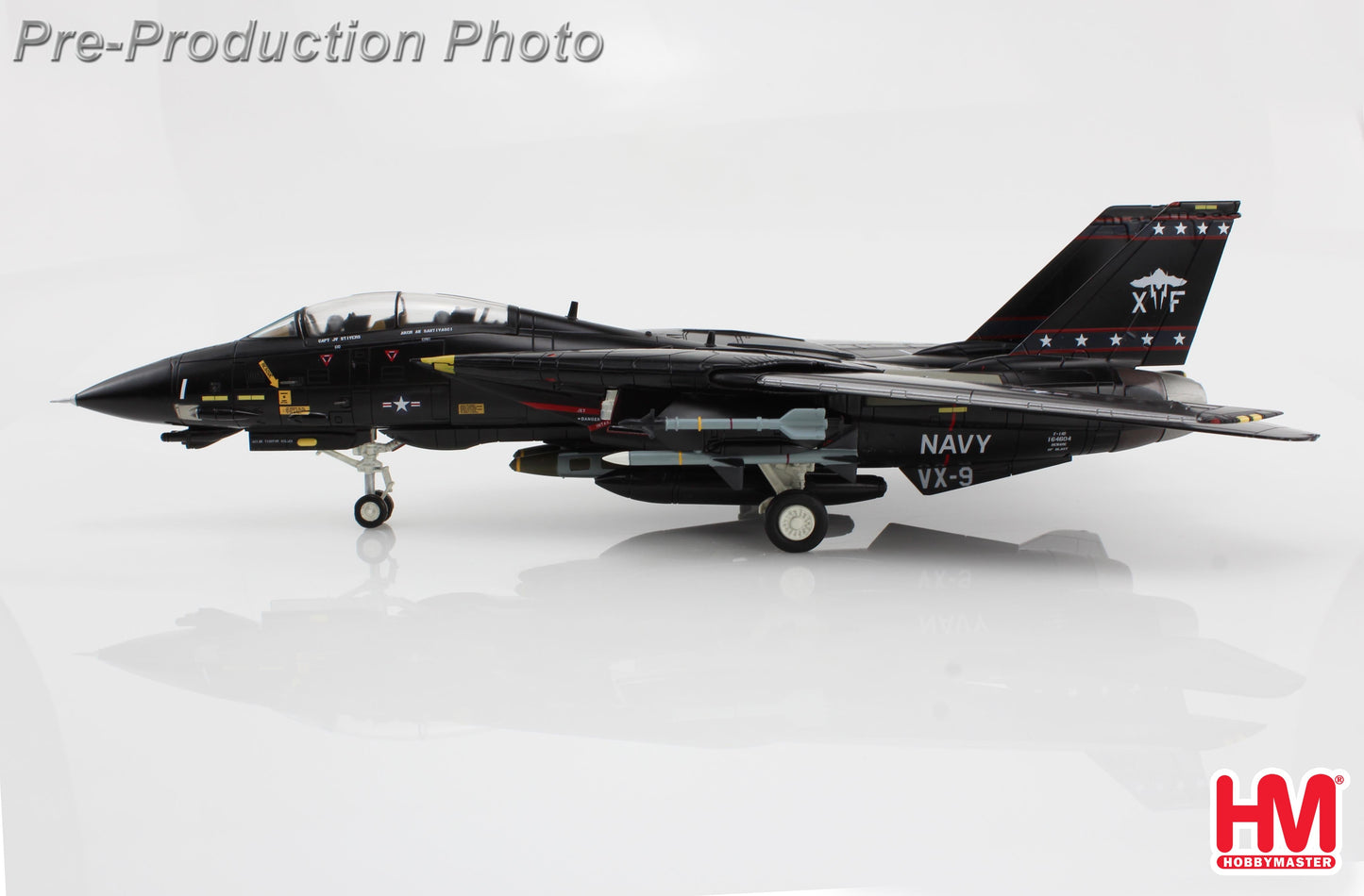 1/72 Grumman F-14D "Vandy 1" 164604 VX-9 Vampires US Navy 1997