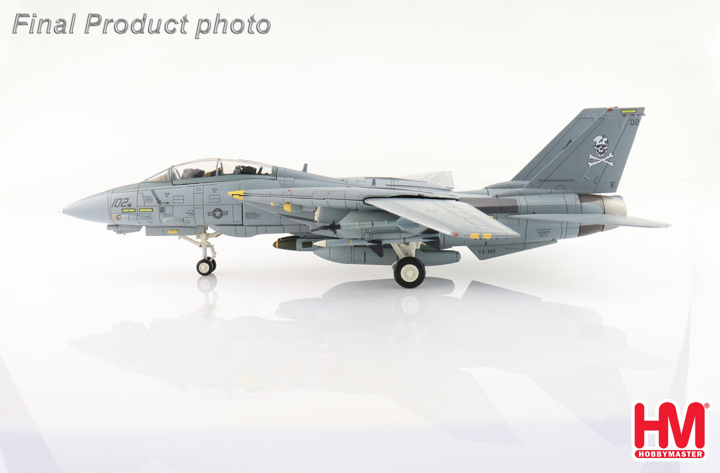 1/72 Grumman F-14B Tomcat 162691 VF-103 USS George Washington July 2000