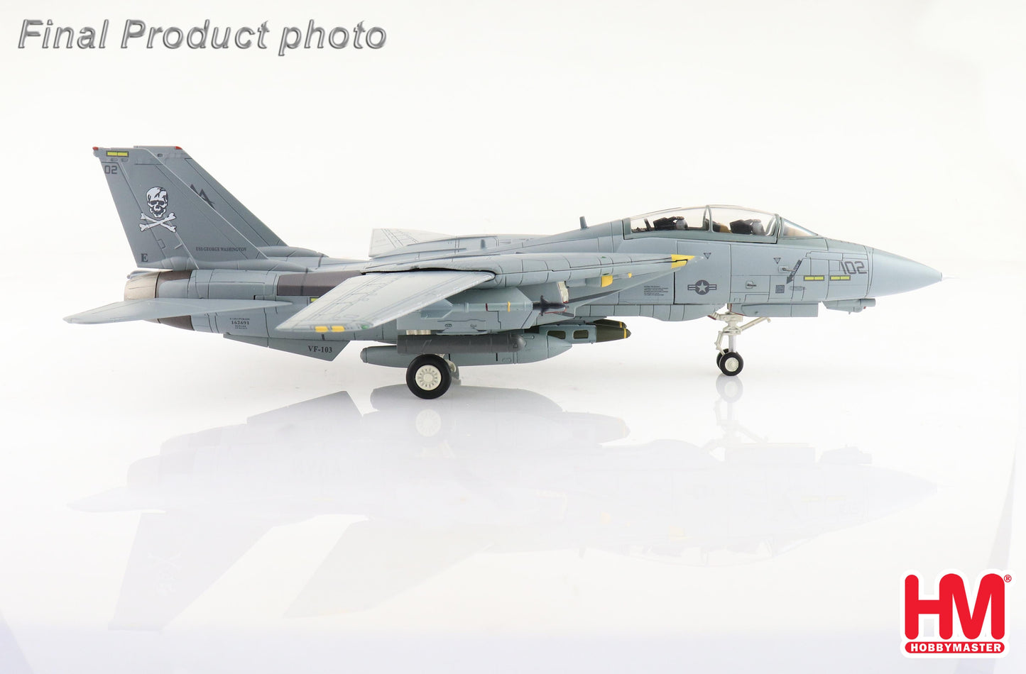 1/72 Grumman F-14B Tomcat 162691 VF-103 USS George Washington July 2000