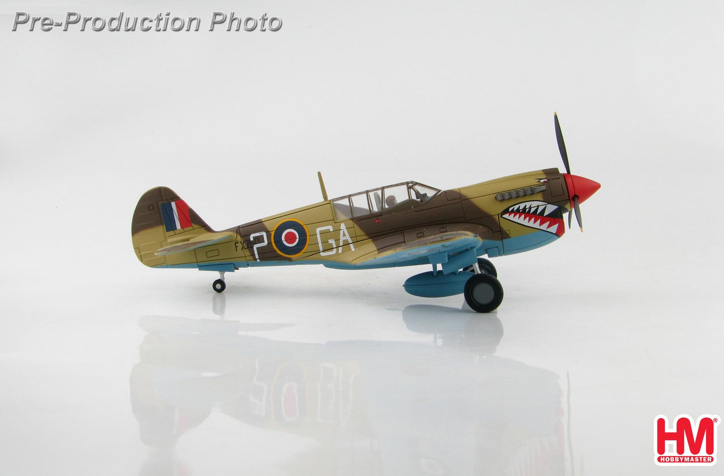 1/72 P-40N Kittyhawk FX-760 112 Squadron RAF 1944 (RAF Museum Hendon)