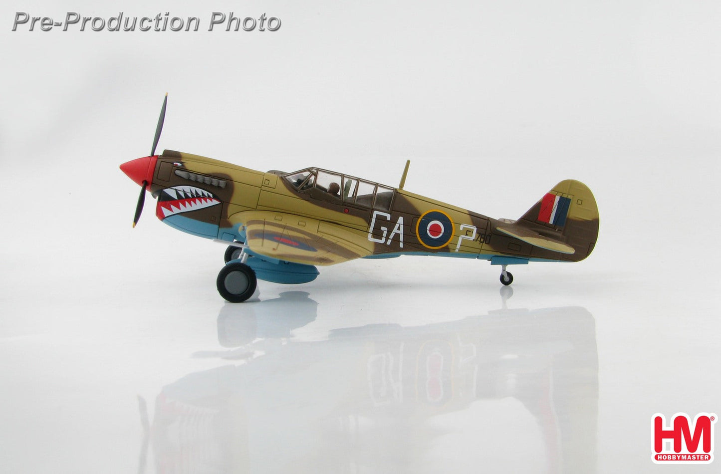 1/72 P-40N Kittyhawk FX-760 112 Squadron RAF 1944 (RAF Museum Hendon)