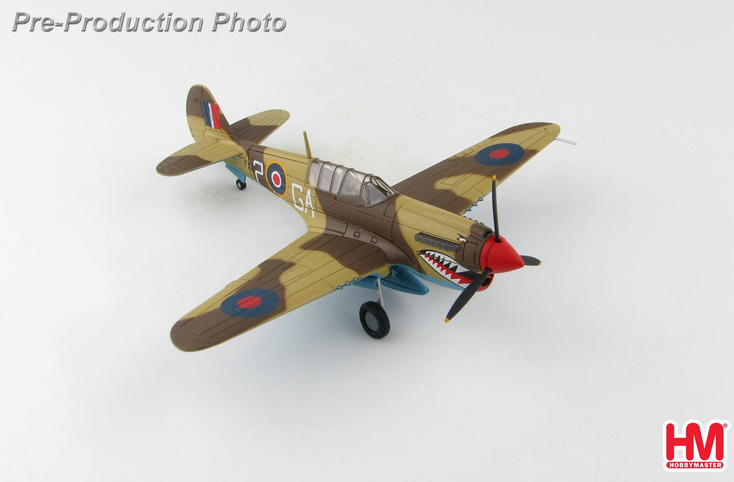 1/72 P-40N Kittyhawk FX-760 112 Squadron RAF 1944 (RAF Museum Hendon)