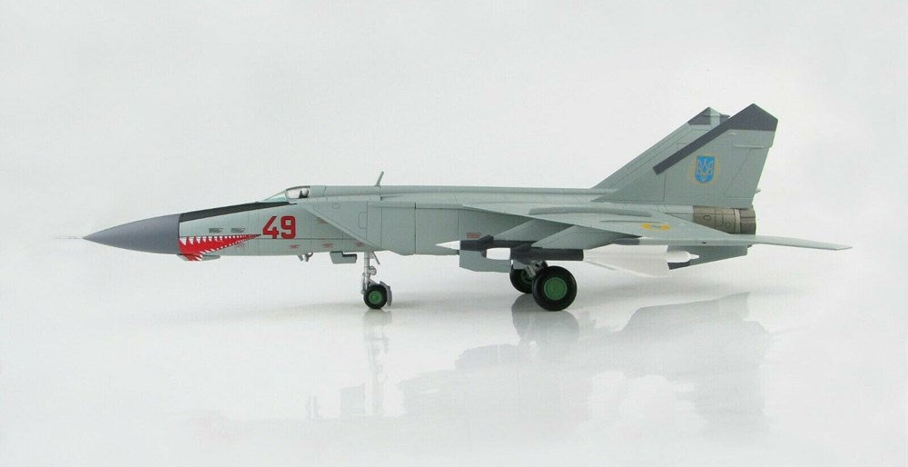 1/72 MIG-25PD  - Foxbat -  Red 49 146th Fighter Aviation Regiment Ukranian Air Force Vasilkov 1995