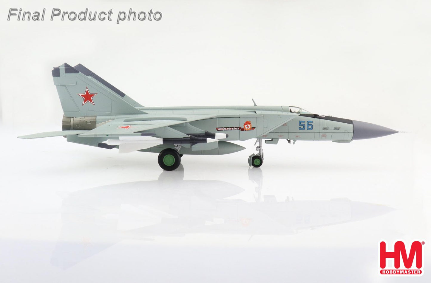 1/72 MIG-25PD Foxbat Blue 56 146th GvIAP  8th USSR Air Defence Army 1980s