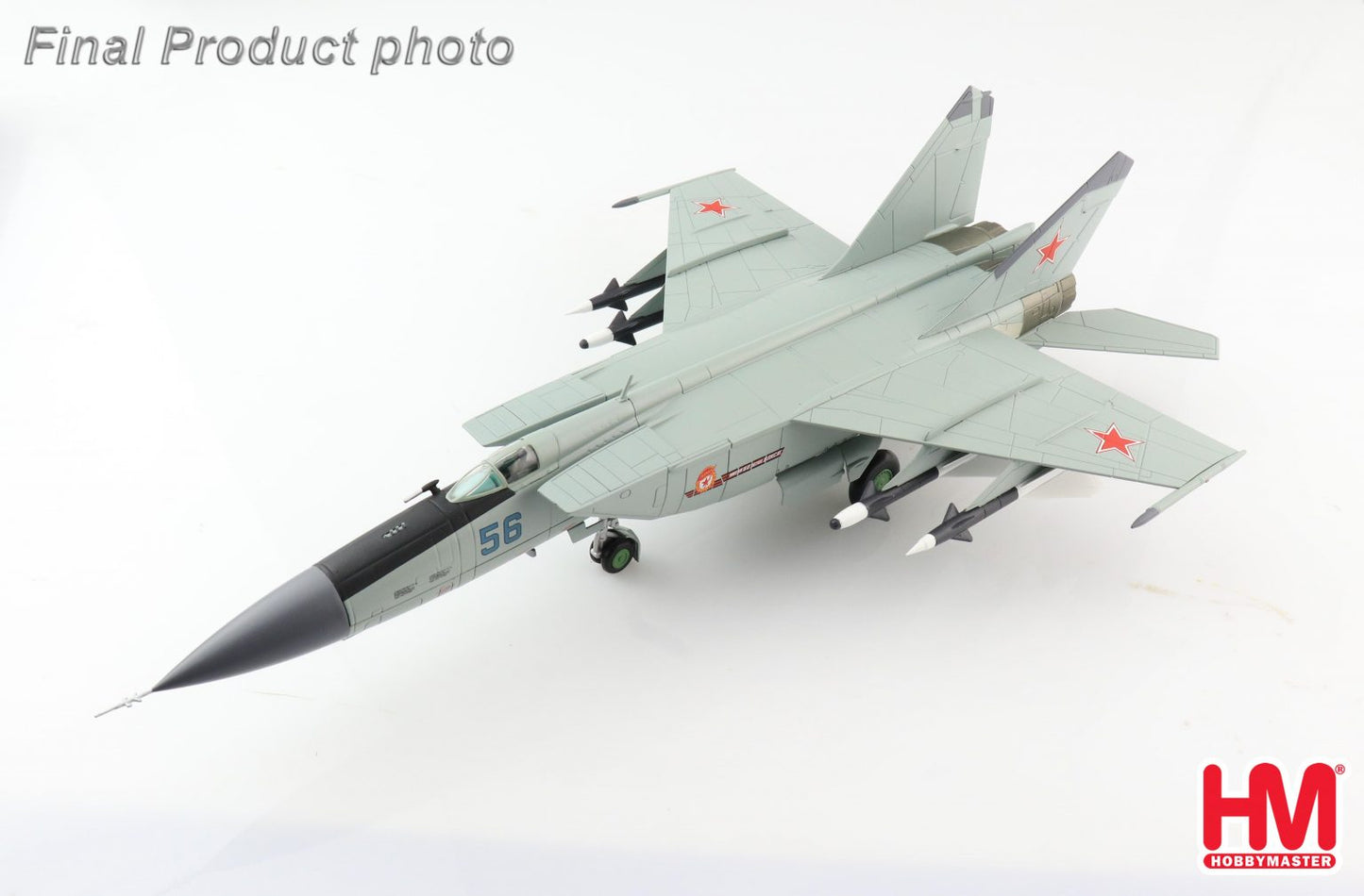 1/72 MIG-25PD Foxbat Blue 56 146th GvIAP  8th USSR Air Defence Army 1980s