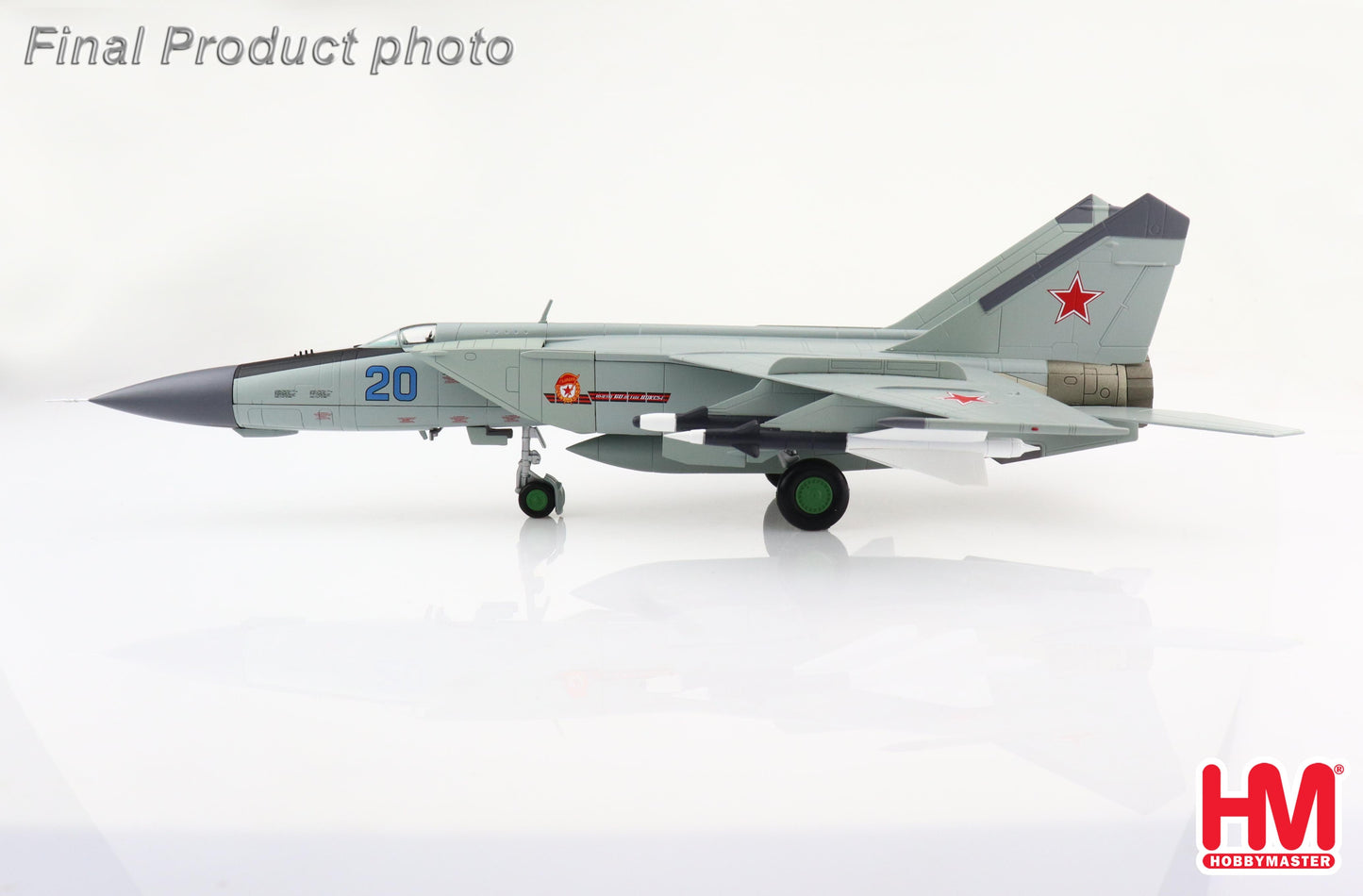 1/72 MIG-25PDS '50th Anniversary of October' Blue 20 146th GFAR Vasilkov 1990