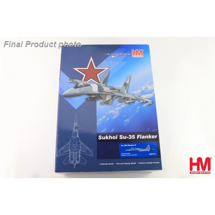 1/72 Su-35S Flanker E Red 07/RF-95909 Russian Air Force Syria 2023 (with "Khibiny" ECM Pods)