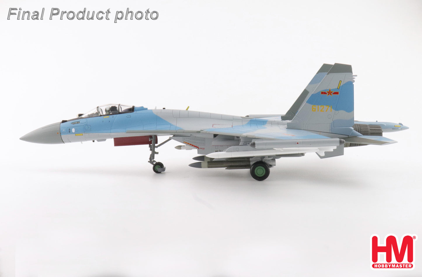 1/72 Su-35S Flanker E 61271 PLAAF China (with 2 x PL-17 4 x R-77M)