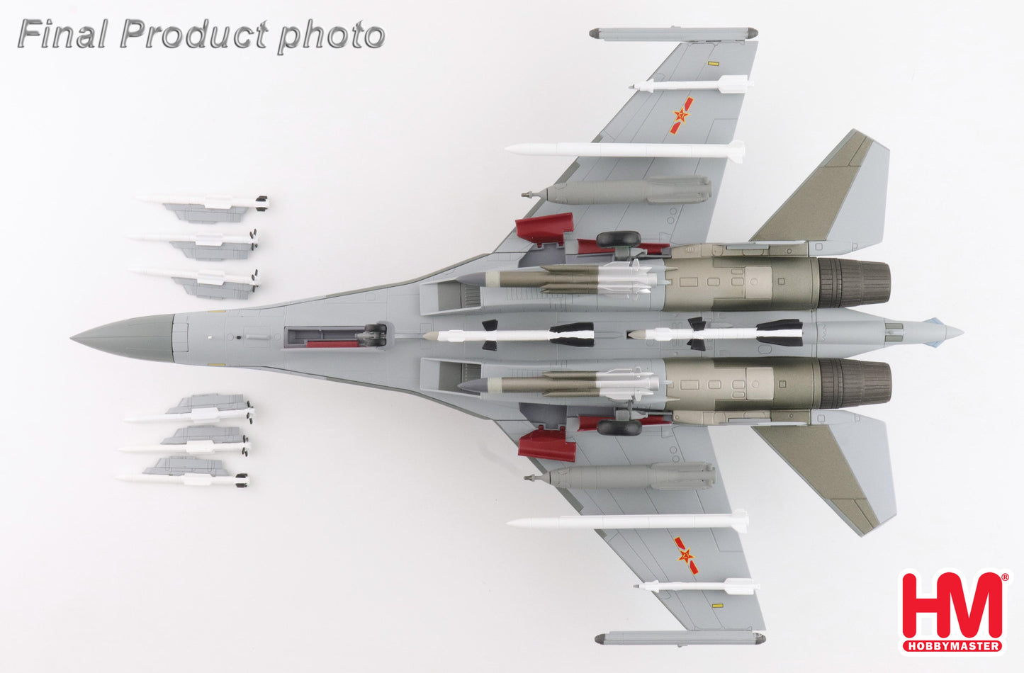 1/72 Su-35S Flanker E 61271 PLAAF China (with 2 x PL-17 4 x R-77M)