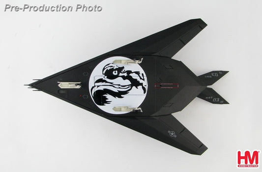 1/72 Lockheed F-117A Nighthawk 85-831 with Skunkworks artwork on the underside