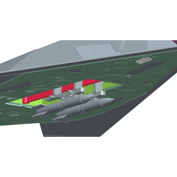 1/72 F-117A Nighthawk 88-0841 USAF 2021 (with 2x B57 2 x B61 bomb 2 x GBU-31 2 x GBU-24)