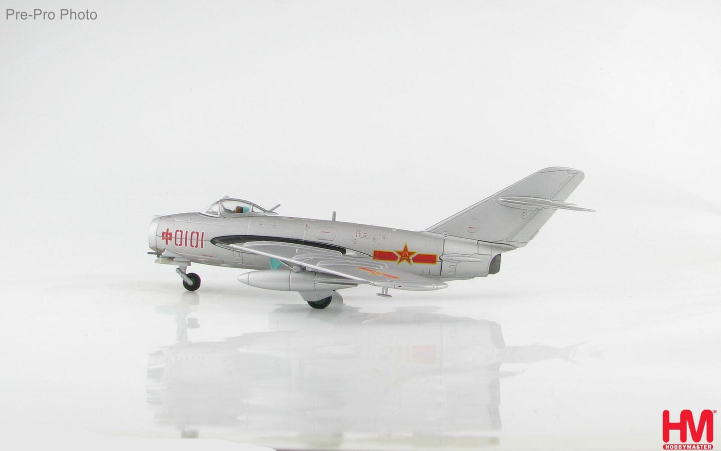 1/72 J-5 Jet Fighter Red 0101 China Air Force (PLAAF) 1956