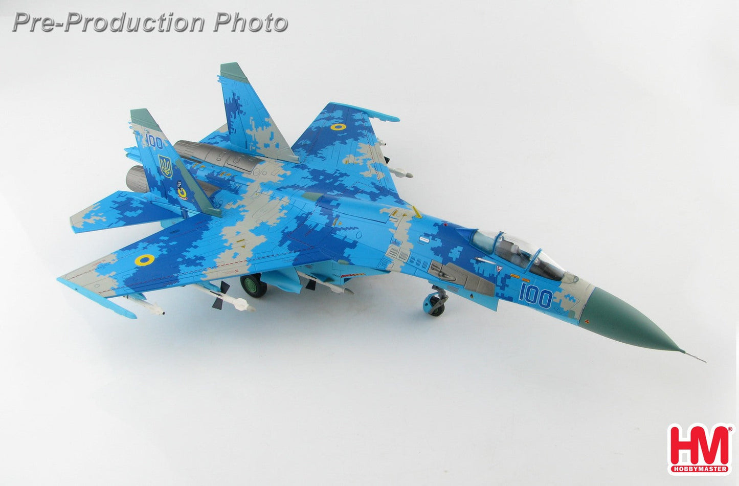 1/72 Su-27 Flanker B Serial 100 Ukrainian Air Force