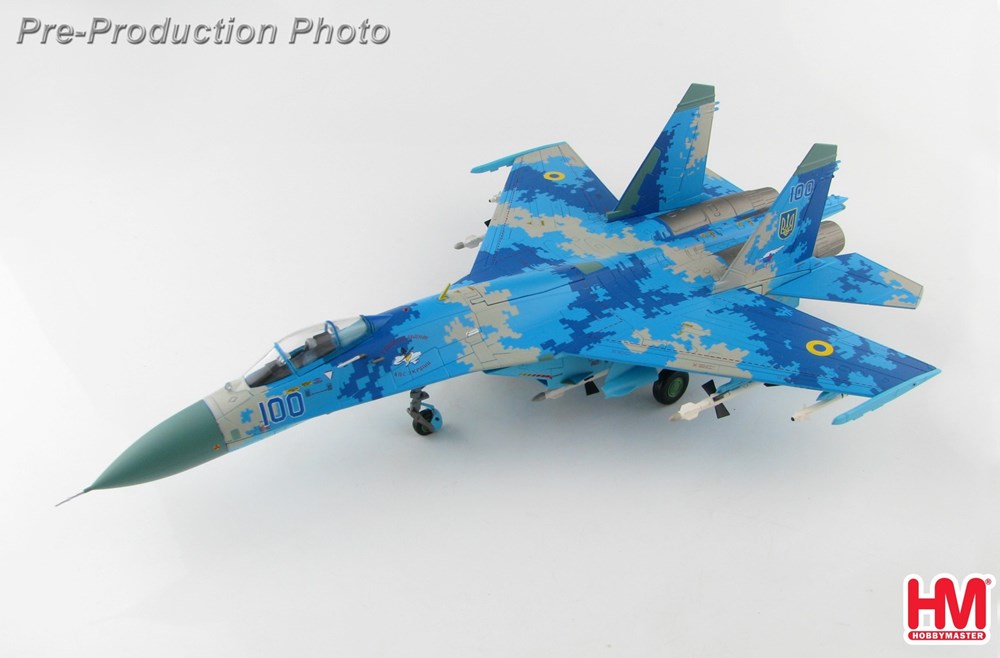 1/72 Su-27 Flanker B Serial 100 Ukrainian Air Force